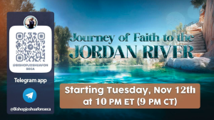 November 12th: Journey of Faith to the Jordan River